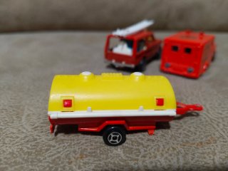Lote 2 Coches Majorette Bomberos y ambulancia