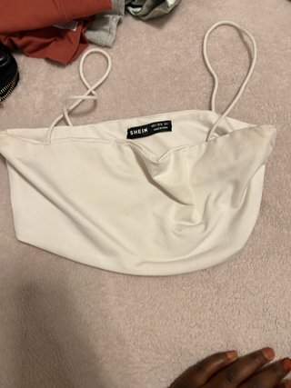 Top blanco tirantes SHEIN talla S