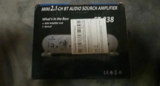 Amplificador Audio ST-838 2.1 400W L/R + Sub