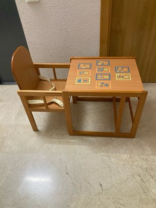 Trona Prenatal de madera desmontable