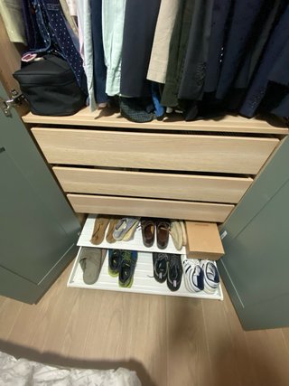 Armario dos modulos IKEA verde