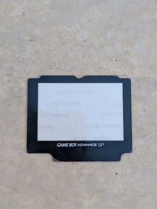 Schermo in plastica per Game Boy Advance SP, sostituzione