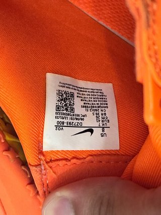 Nike x NOCTA Scarpe Arancioni Argento