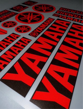 KIT PEGATINAS VINILO YAMAHA LOGO MT07 JOG AEROX DT