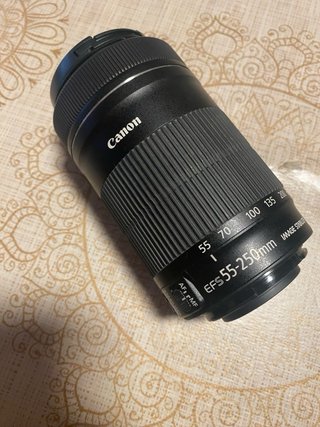 Teleobjetivo Canon EFS 55-250mm