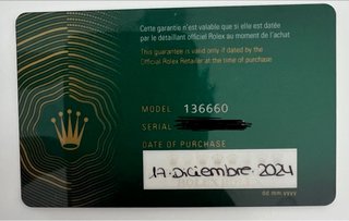 Rolex Deepsea - Fondo Azul Diciembre 2024