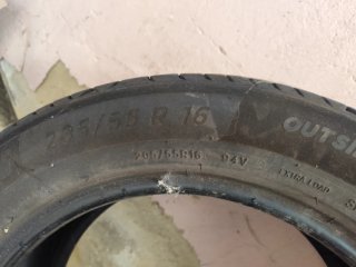 Juego de 2 Ruedas Michelin Casi Nuevas 205/55R16