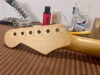 Mástil guitarra eléctrica