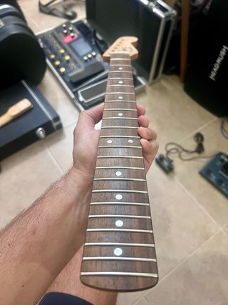 Mástil guitarra eléctrica