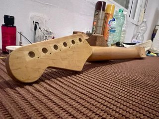 Mástil guitarra eléctrica