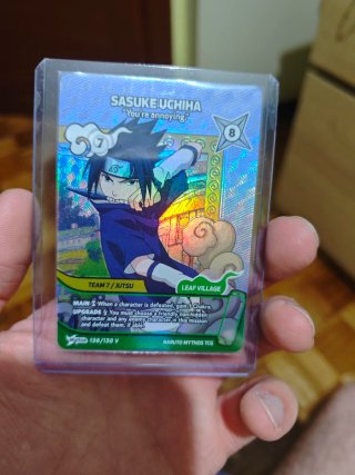 Sakura y Sasuke Promo Naruto Mythos TCG