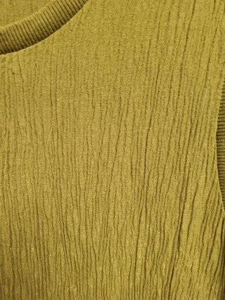 Vestido, verde. Pequeña moma. Talle única. 38-40