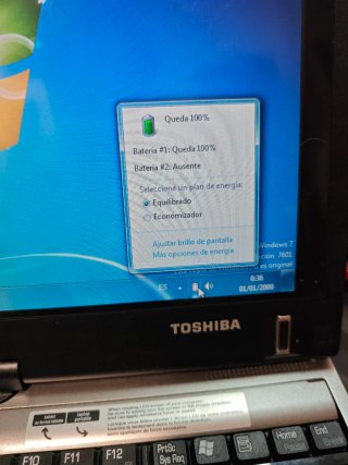 Toshiba Portátil Táctil