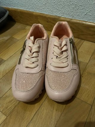 Zapatillas deportivas rosas talla 37