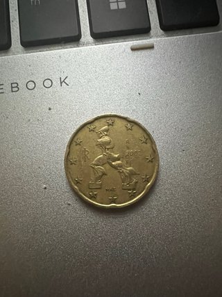 Moneda 20 céntimos 2002 MAC