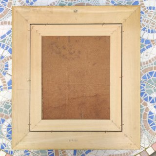 Óleo sobre tabla R. Rodrigo original firmado