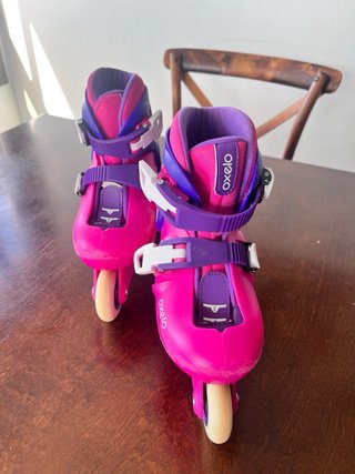 Patines en línea Oxelo Talla 26-28 Rosa/Morado