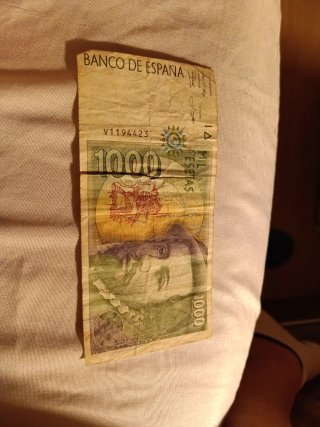 Billete 1000 Pesetas Banco de España