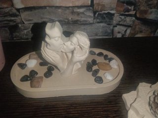 Figura decorativa besos