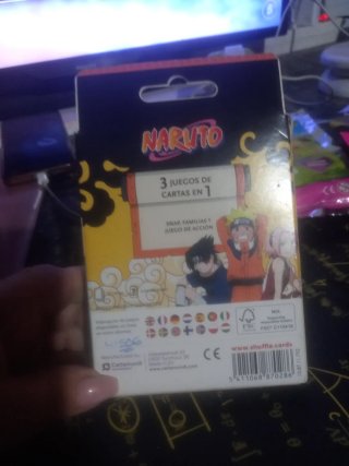 Juego de cartas Naruto Shuffle