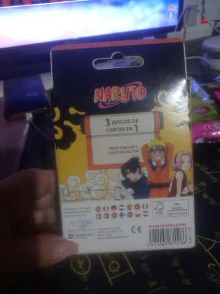 Juego de cartas Naruto Shuffle