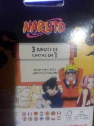 Juego de cartas Naruto Shuffle
