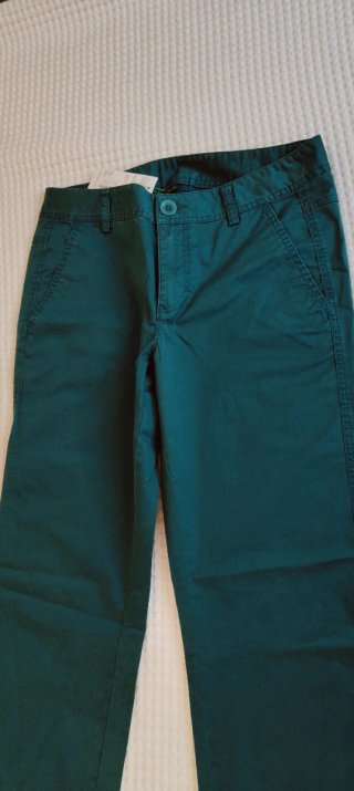 Pantalón Stile Benetton Talla 42 Verde