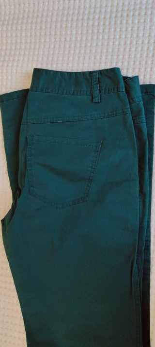 Pantalón Stile Benetton Talla 42 Verde
