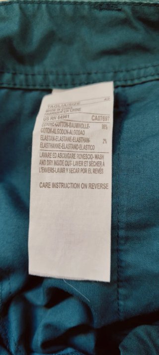 Pantalón Stile Benetton Talla 42 Verde