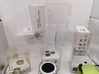 Lote 6 Mini Altavoces Radio MP3 USB