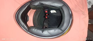 Casco de moto MQS Motocross Negro/Amarillo