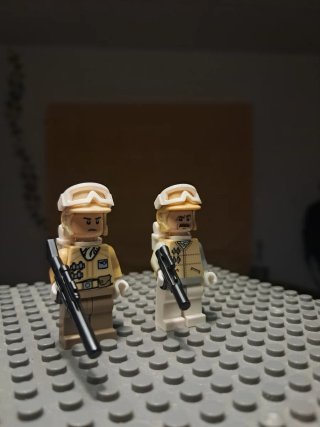2 Minifiguras LEGO Star Wars Rebeldes Hoth