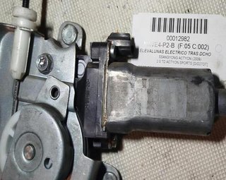 Elevalunas trasero derecho ssangyong actyon 12982