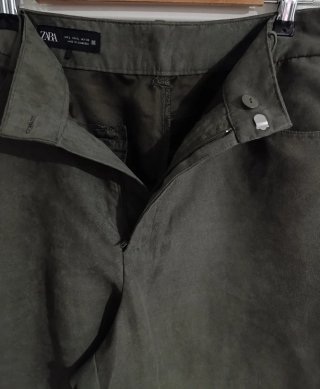 Pantalón mujer verde oliva talla L