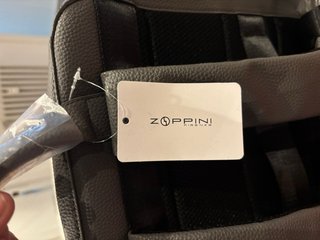 Zaino Zop Pelle Uomo Porta PC Nuovo Grigio