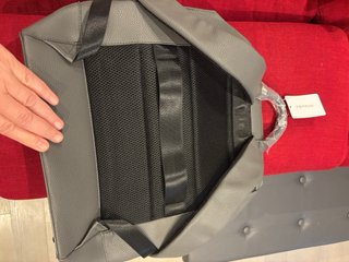 Zaino Zop Pelle Uomo Porta PC Nuovo Grigio