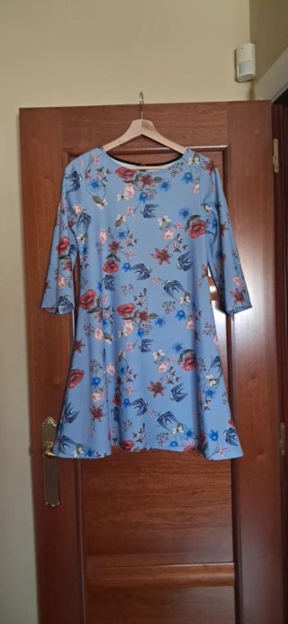 Vestido pin up azul