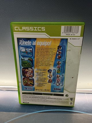 VIDEOJUEGO, Sonic Heroes, Original, XBOX ,con Manual , pal spain