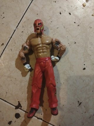 Luchadores de lucha libre figuras