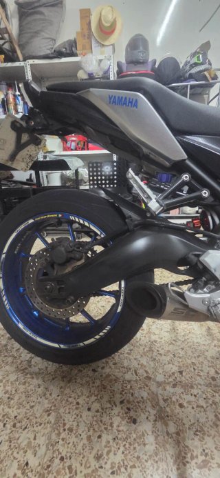 Yamaha MT-09 2015 Azul/Plata