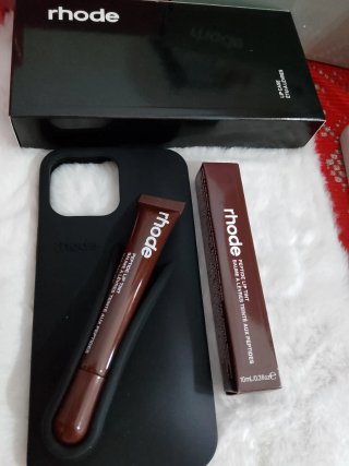 Cover iPhone 12/13 Pro Max + Lip Gloss Rhode