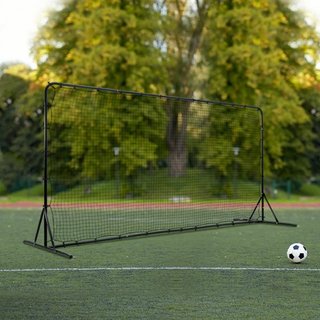 Red de Rebounder de Fútbol, Equipo de Entrenamiento de Fútbol de Hierro de 12x6FT, Regalo de Entrenamiento Deportivo de Fútbol con Bolsa Portátil, Pared de Rebounder de Voleibol Perfecta para Prac...