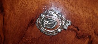 Medalla religiosa de plata