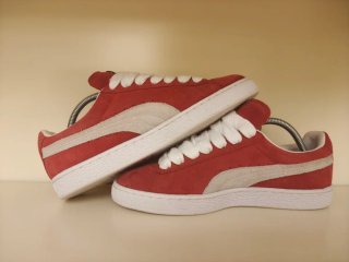 Zapatillas Puma Rojas y Blancas