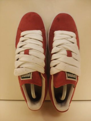 Zapatillas Puma Rojas y Blancas