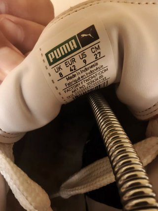 Zapatillas Puma Rojas y Blancas