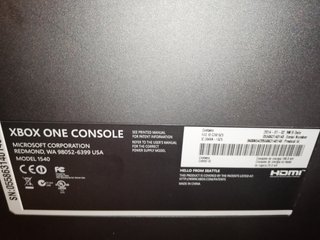 Console Xbox One 500 GB (difetto)