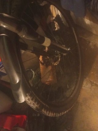 Rueda delantera con disco