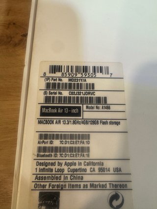 MacBook Air Gris Espacial