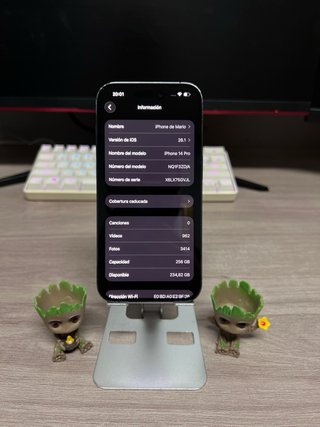 iPhone 14 Pro Morado \ 256GB \ 89% bat